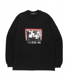 LMC POLICE LONG SLV TEE black