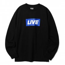 [NP] NEWS BANNER LONG SLEEVE BLACK (NP18A059H)