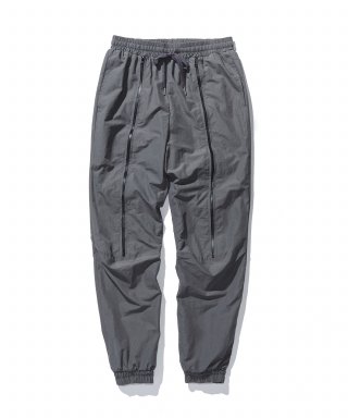 오제(OJEH) Zippered nylon pants - Grey