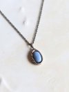 CLASSIC PENDENT NECKLACE [LIGHT BLUE]