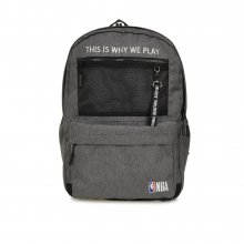 메쉬포켓 레터링 BACK PACK GREY