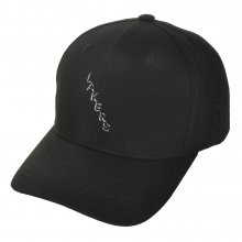 LAL LACKERS 사선자수 HARD CURVED CAP