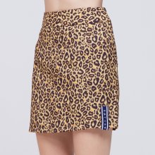 Leopard Skirt_Brown