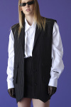 Pocket vest (stripe)