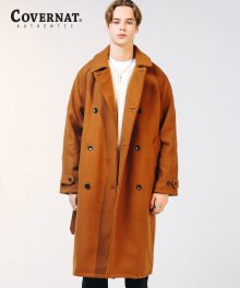 WOOL TRENCH COAT CAMEL