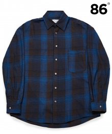 Semiover Basic Check Shirts (Blue)