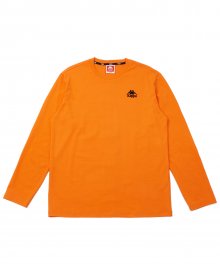222반다 BACK 라인 티셔츠 - 오렌지 / KJRL393MD-ORG
