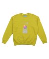 [기모] Video Sweatshirt (Lime Yellow)