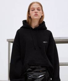 SIMPLE LOGO HOODIE (BLACK)