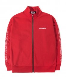 HT Signature High Neck Zipup (Red)