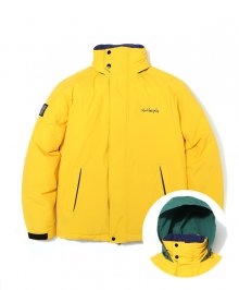 M/G PADDED HOODED JACKET YELLOW
