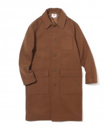 WOOL SINGLE COAT CAMEL