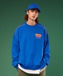 에어펀치(AIRPUNCH) Piping Sweatshirt_blue