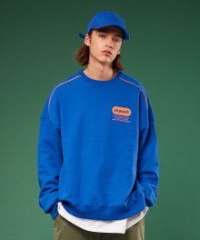 Piping Sweatshirt_blue