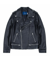 lambskin type-2 rider jacket  MEN (Black)