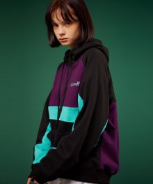 Com Half Zip-up Hoodie_purple