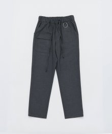 LOOSE-FIT CARGO PANTS (Gray)