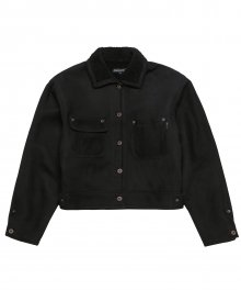 Short Mustang Jacket Black