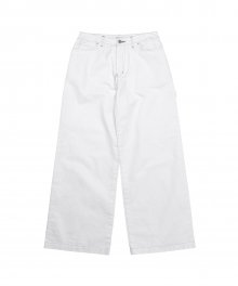 f Work Pant White