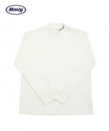 [Mmlg] MOCKNECK LS-T (WHITE)