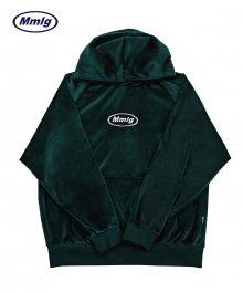 [Mmlg] VELOUR MMLG HOOD (GREEN)