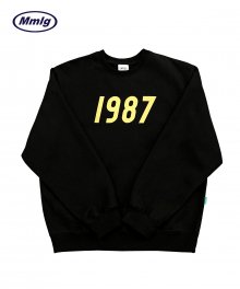 [Mmlg] 1987 SWEAT (BLACK)