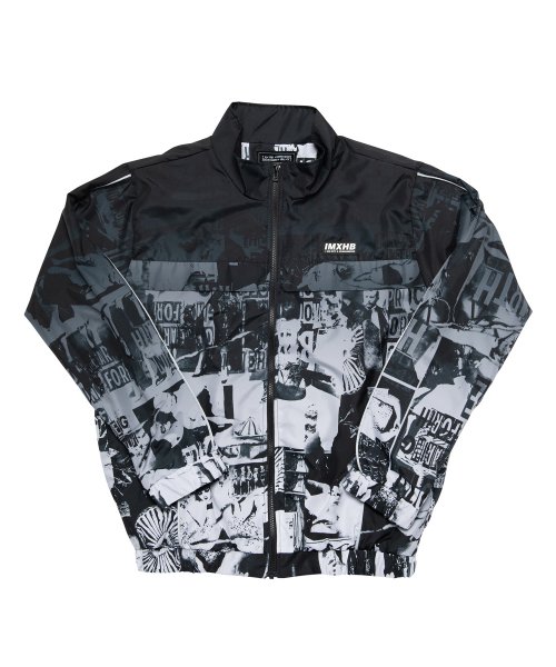 아임낫어휴먼비잉(iamnotahumanbeing) TORN PICTURES TRACK JACKET - O/C