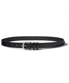 LEATHER BELT HA [BLACK]