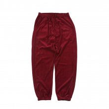 Velour Track Pants_Red
