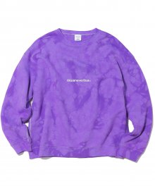 Tie dye Crewneck Purple