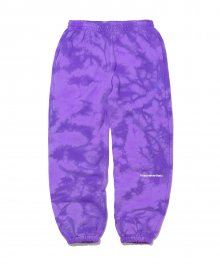 Tie dye Sweatpant Purple