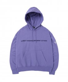 LMC CLEAR PATCH OVERSIZED HOODIE purple