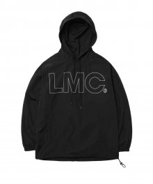 LMC HOODED WINDBREAKER PULLOVER JACKET black