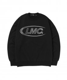 LMC CO LOGO OVERLAP SWEATSHIRT black