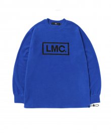 LMC BOLD BOX LOGO FLEECE SWEATSHIRT royal blue