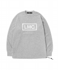 LMC BOLD BOX LOGO FLEECE SWEATSHIRT heather gray