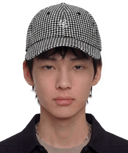 언더컨트롤(undercontrol) 하운드 체크 로고 볼캡 UNION UDC / AUTHENTIC B B / MONO HOUND