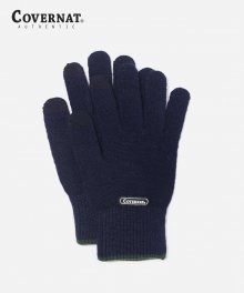 WOOL TOUCH GLOVES NAVY