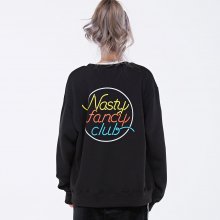 FANCY SIGN SWEATSHIRTS BLACK (NF18A048H)