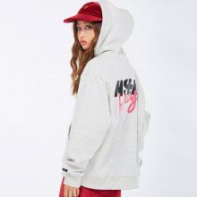 [NF] NASTY FANCY HOODIE LIGHT MELANGE (NF18A047H)