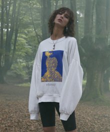 WHIMSY SWEATSHIRT  WHITE