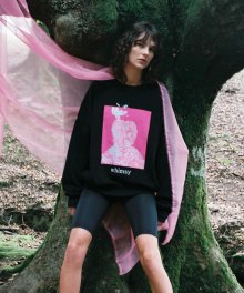 WHIMSY SWEATSHIRT  BLACK