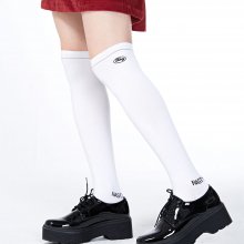 [NF] FANCY OVER KNEE SOCKS WHITE (NF18A107H)