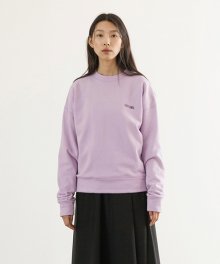 Soft Crop SweatShirts - Lavender