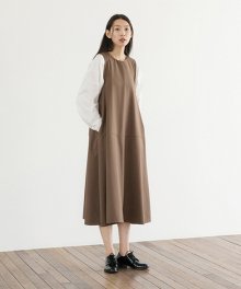 Classy Dress - Brown