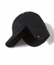 USF Pace Logo Ear Flap Cap Black