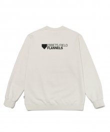 ORIGINAL LOGO CREWNECK IVORY