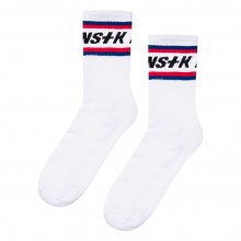 [NK] NSTK SOCKS WHITE-BLUE (NK18A076H)
