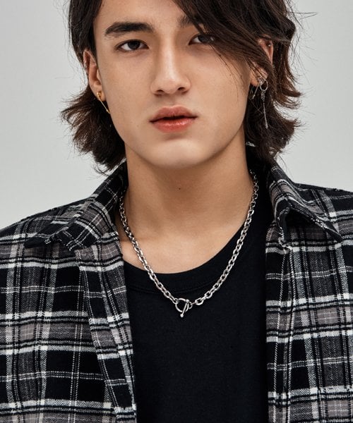 엑스피어(xpier) CUT체인 서지컬 목걸이 x-ne18202