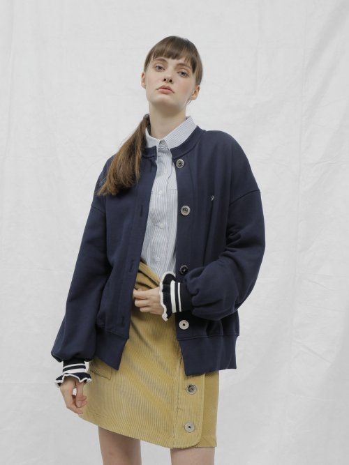 느와(noir) Em Cardigan